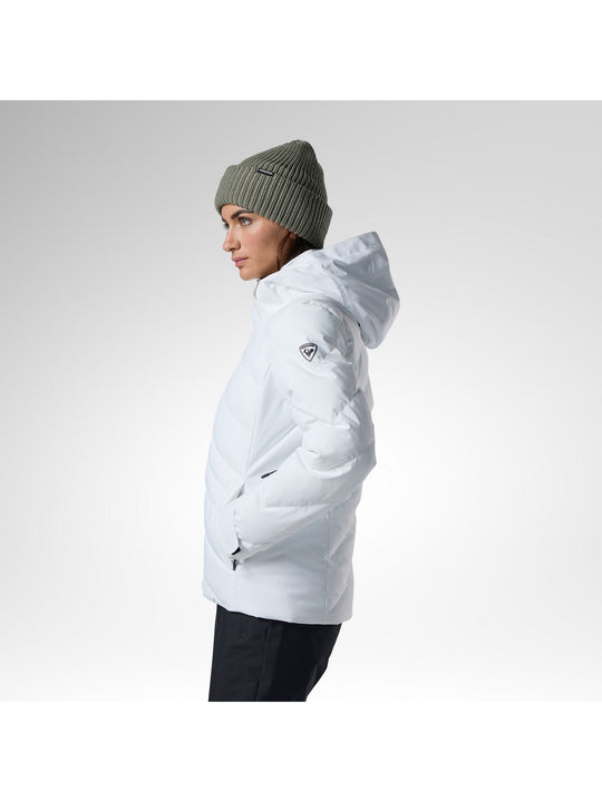 Kurtka narciarska damska ROSSIGNOL W Staci Nf Insulated Jkt biała

