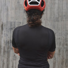 Koszulka rowerowa POC W’s ESSENTIAL ROAD LOGO Jersey - czarny - Adventure Sports
