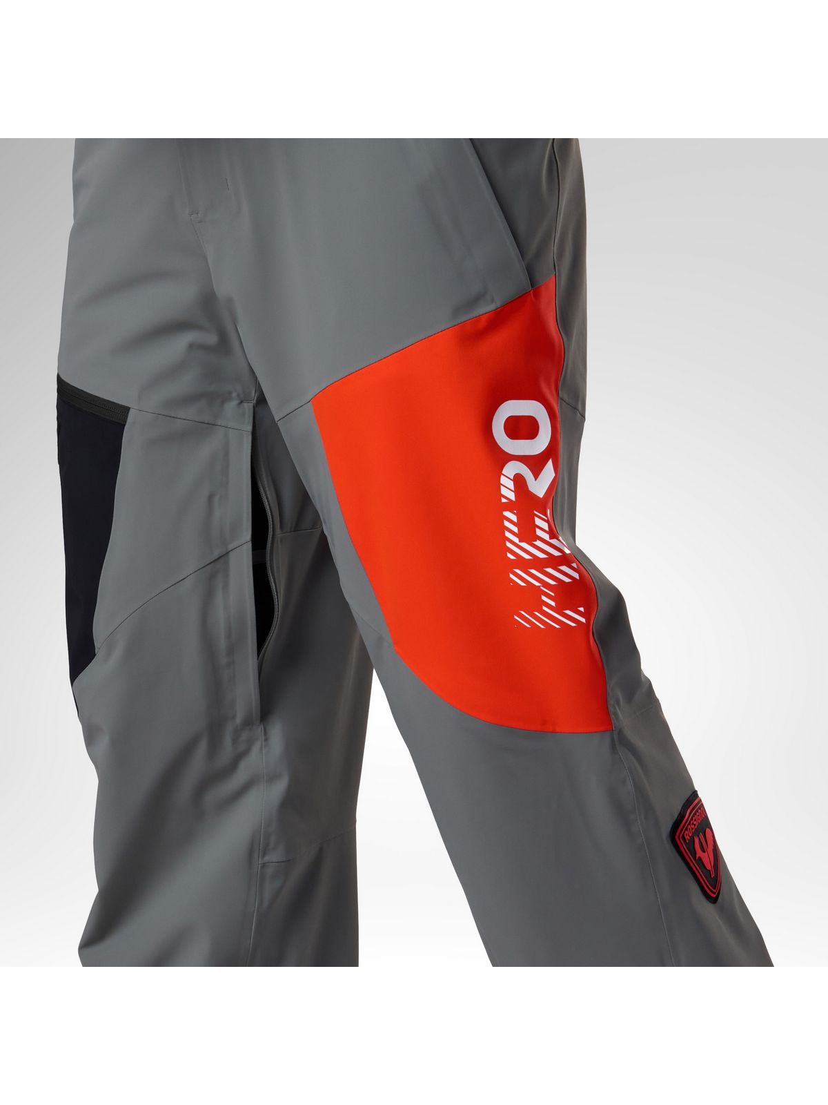 Spodnie narciarskie męskie ROSSIGNOL M Hero 4Ws Insulated Ski Pant szare