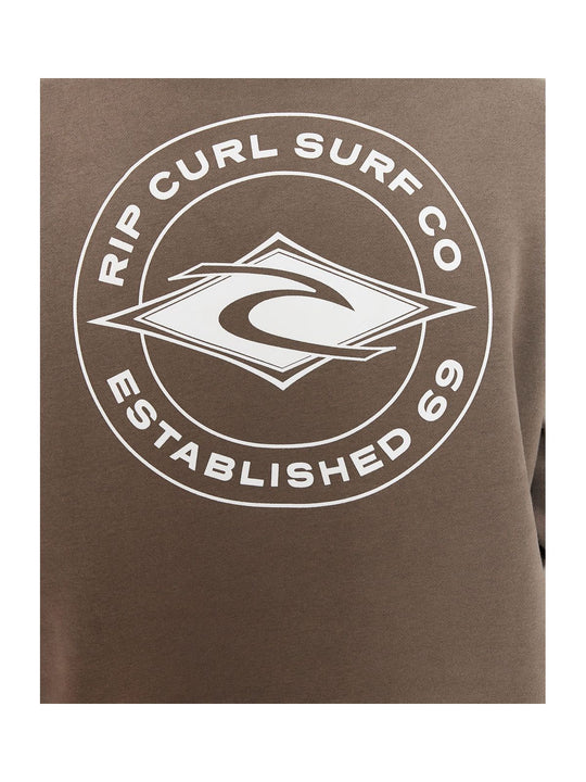 Bluza RIP CURL STAPLE HOOD brązowa
