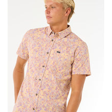 Koszula sportowa męska RIP CURL Floral Reef S/S Shirt fioletowy
