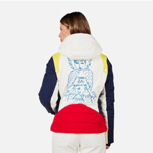 Kurtka narciarska damska ROSSIGNOL W JCC VALDIZ DOWN JKT biały
