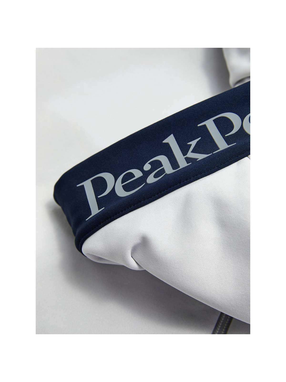 Bluza PEAK PERFORMANCE M Rider Essentials Zip Hood biały