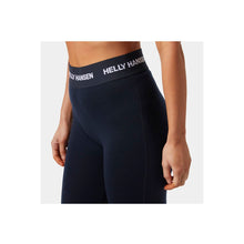 Legginsy damskie HELLY HANSEN W Lifa Merino Midweight Pant kolor granatowy
