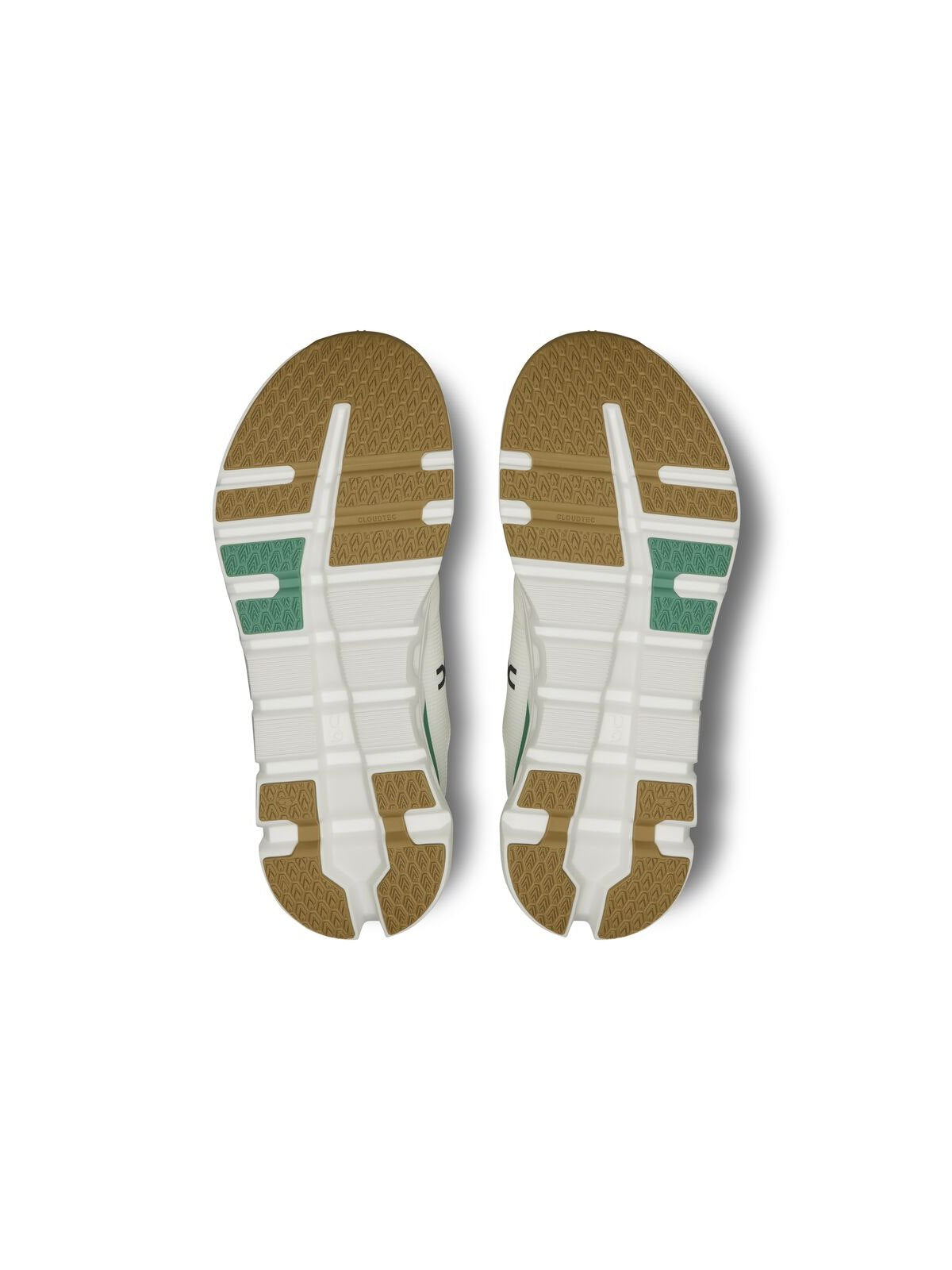 Buty do biegania męskie ON RUNNING Cloudrunner 2 - biało zielone