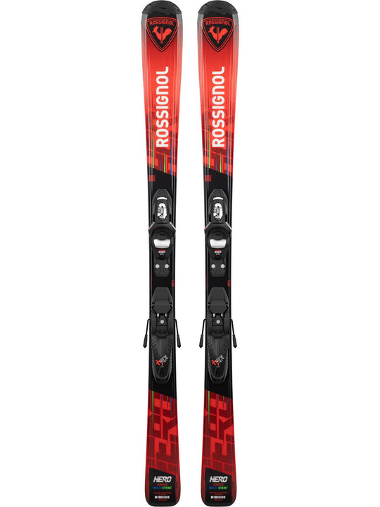 Narty dziecięce ROSSIGNOL HERO JR 100-140 + wiązania Look KID4
