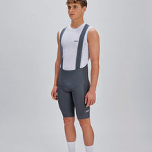 Spodenki rowerowe POC M's Raceday Bib Shorts szare

