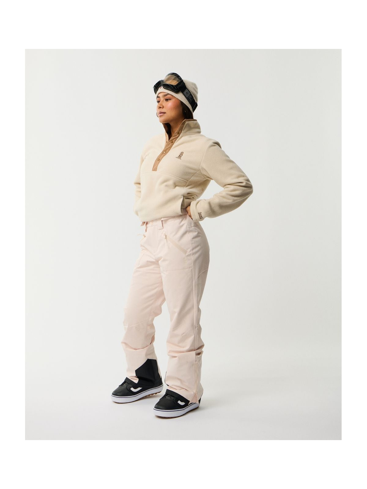 Spodnie damskie RIP CURL S-Series Rider Pant 10K/10K różowe