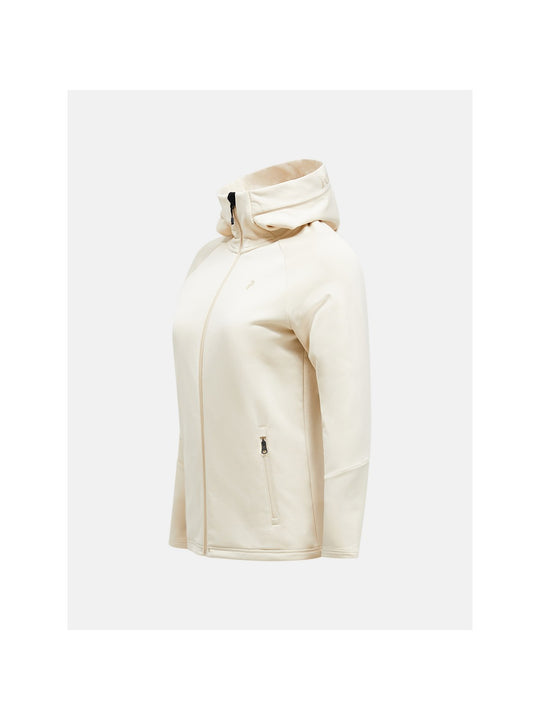 Bluza PEAK PERFORMANCE W Rider Essentials Zip Hood piaskowy
