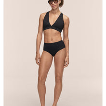 Stanik kąpielowy CASALL V-Neck Crossback Bikini Top kolor czarny
