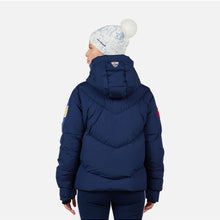 Kurtka narciarska damska ROSSIGNOL W JCC ALLSNOW DOWN JKT niebieska
