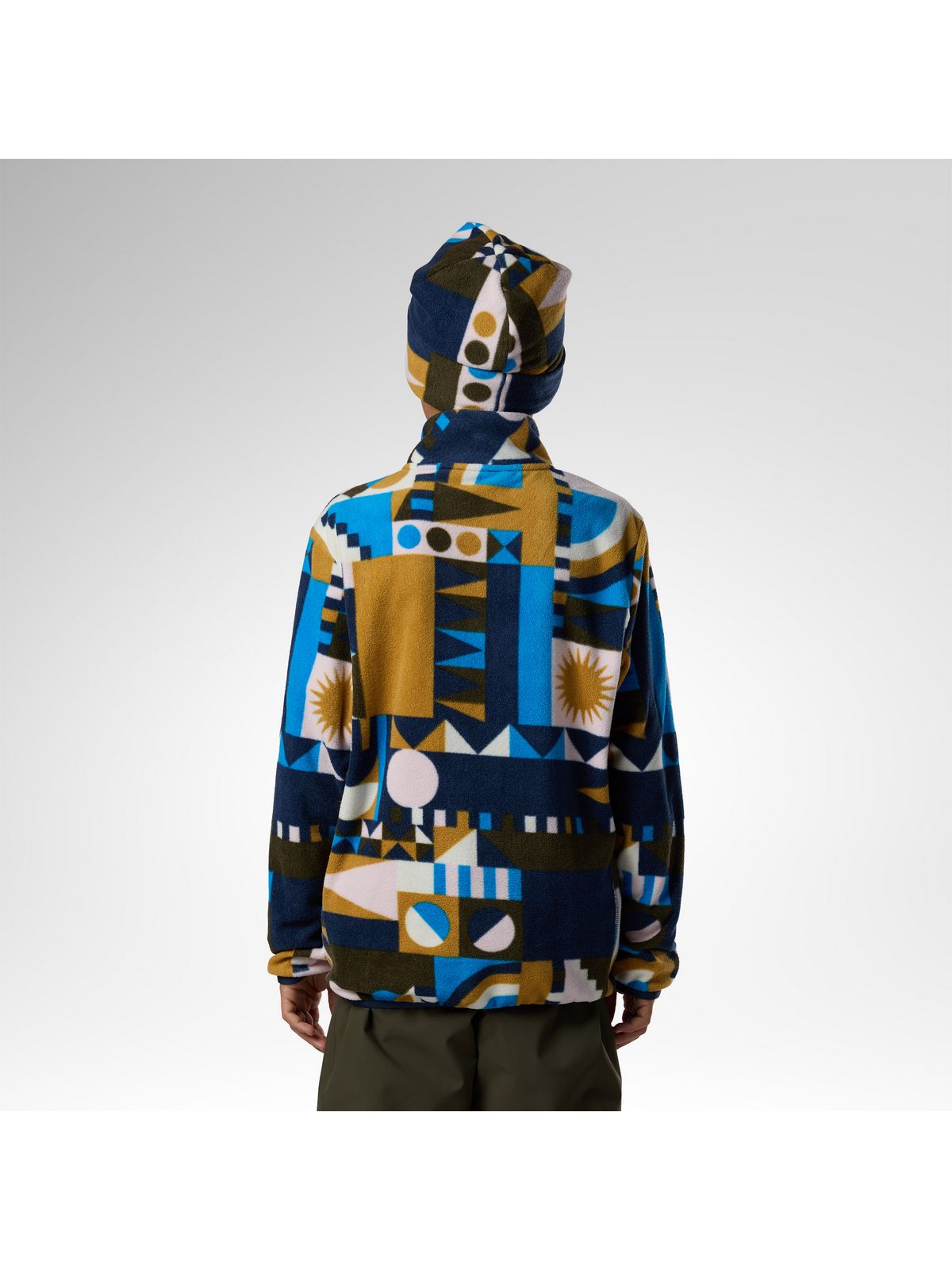 Bluza juniorska ROSSIGNOL Jr Quarter Zip Polar Fleece niebieska