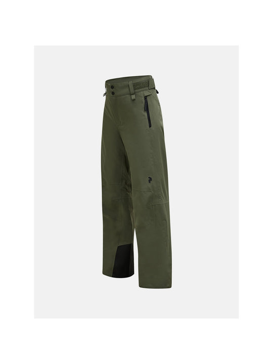 Spodnie narciarskie juniorskie PEAK PERFORMANCE Maroon HIPE 2L Insulated Shell Pants zielone
