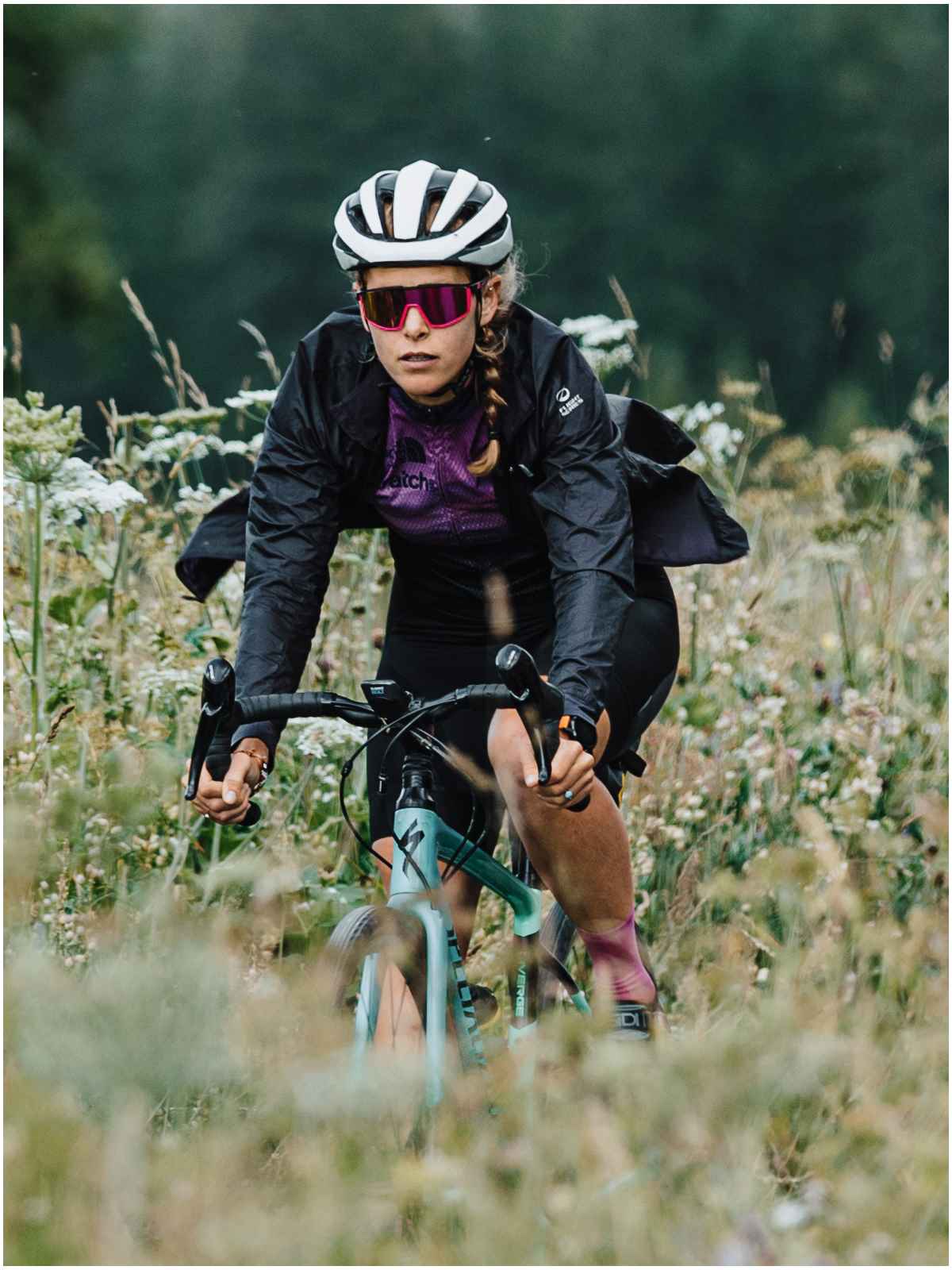 Okulary rowerowe JULBO FURY - różowy/czarny | Spectron Cat 3 - M - Adventure Sports