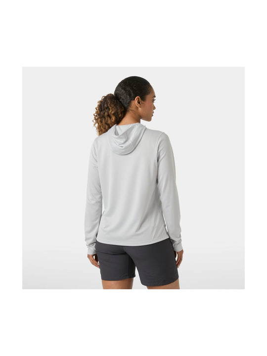 Bielizna termiczna damska HELLY HANSEN W HH TECH HOODIE szara
