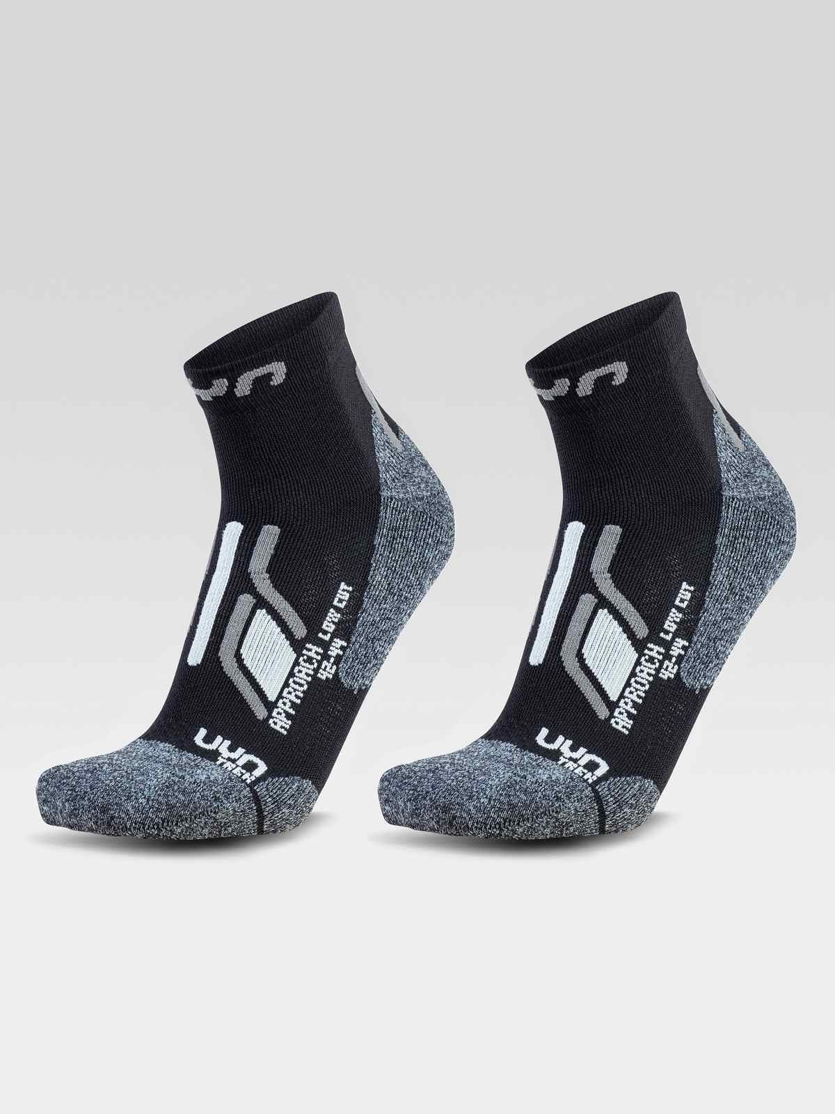 Skarpety trekkingowe UYN M Trekking Approach Low Cut 2 Pack czarny