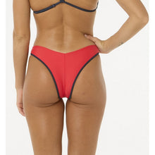 Majtki kąpielowe RIP CURL V 80 High Skimpy Leg czerwone
