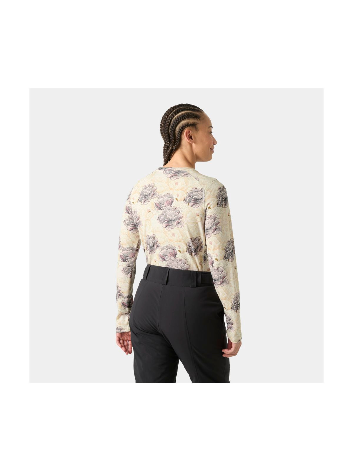 Bielizna termiczna damska HELLY HANSEN W LIFA ACTIVE CREW fioletowa