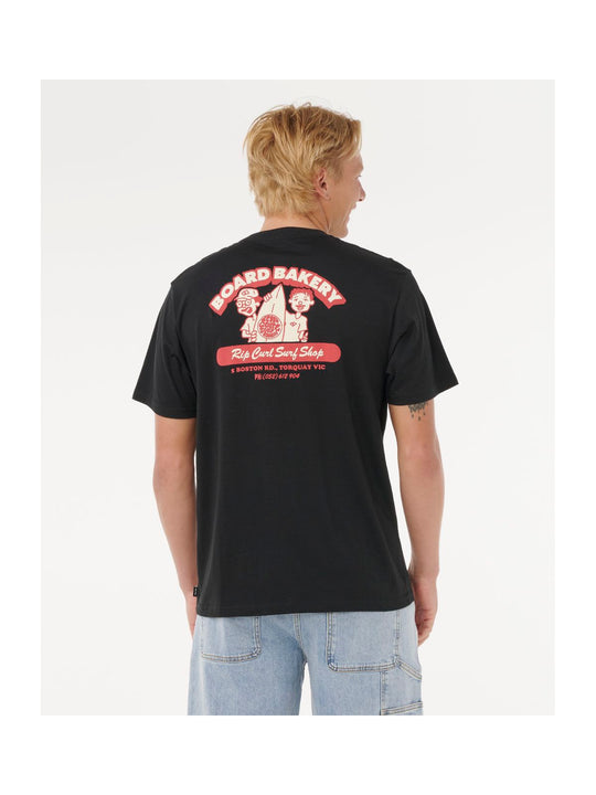 Koszulka RIP CURL BOARD BAKERY TEE czarna
