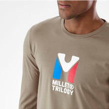 Koszulka MILLET M CHAMONIX TRI TS LS brązowa
