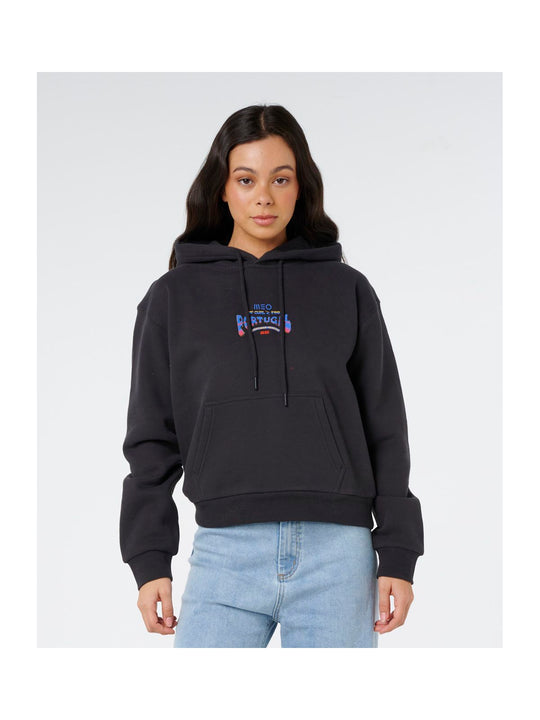 Bluza damska RIP CURL Peniche Merch Hood czarna
