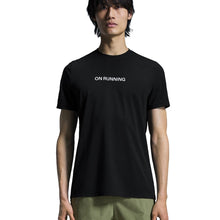 T-Shirt do biegania męski On On Run-T czarny
