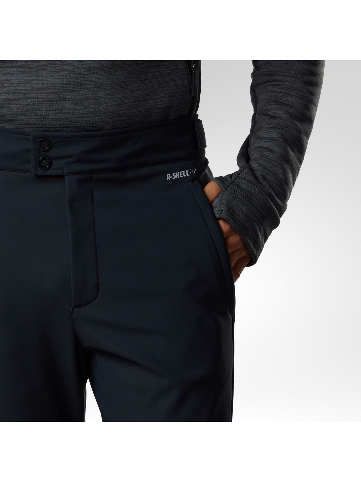 Spodnie narciarskie męskie ROSSIGNOL M Resort Softshell Pant czarne