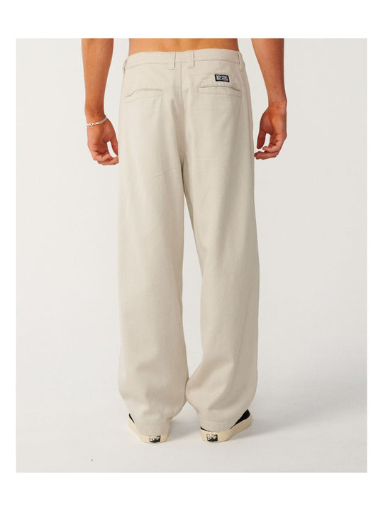 Spodnie męskie RIP CURL Disorder Twill Pants szare
