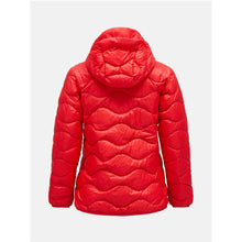 Kurtka puchowa damska PEAK PERFORMANCE Helium Down Hood Jacket Women czerwony
