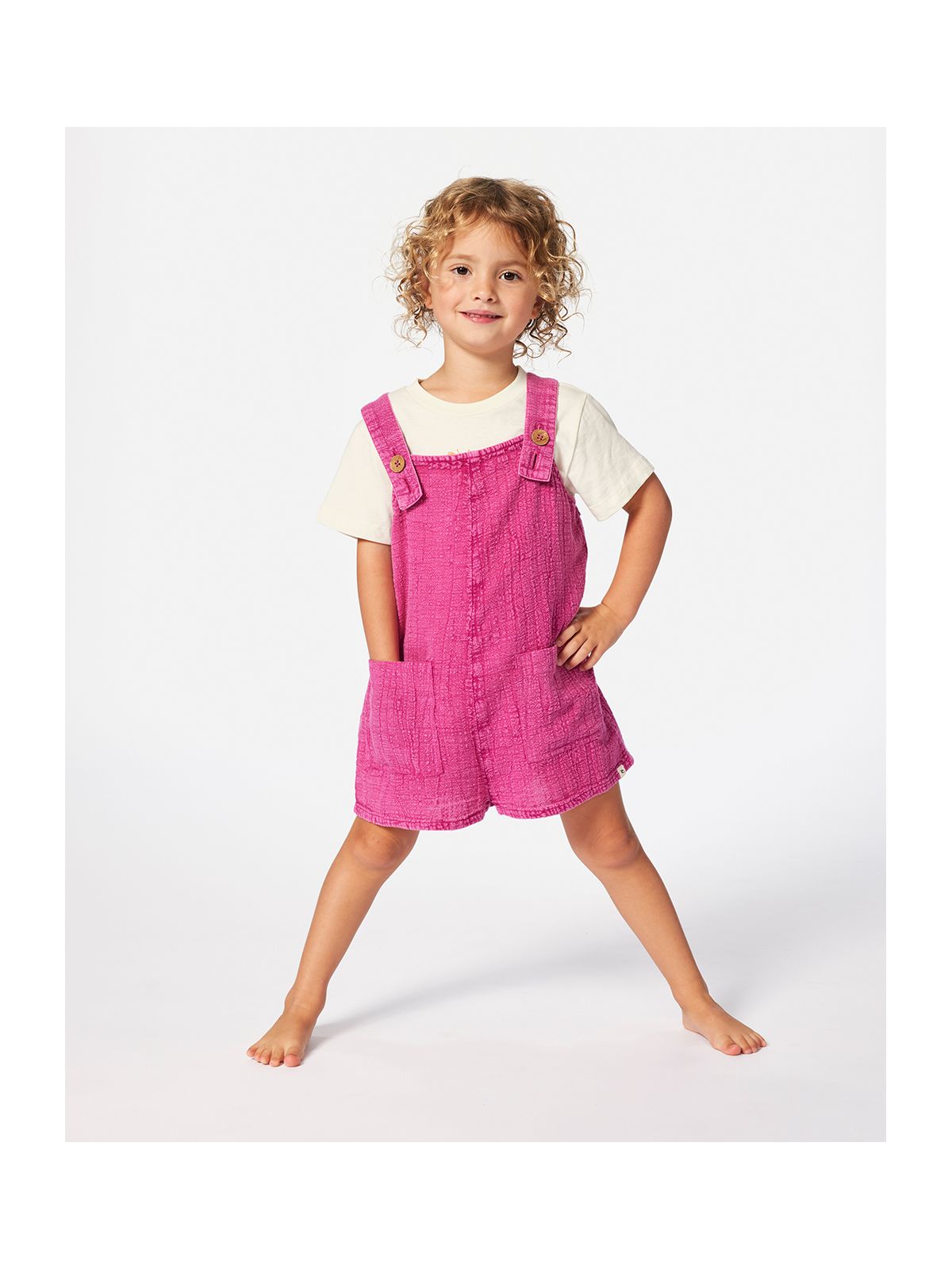 Kombinezon RIP CURL Classic Surf Onesie-Girl różowy