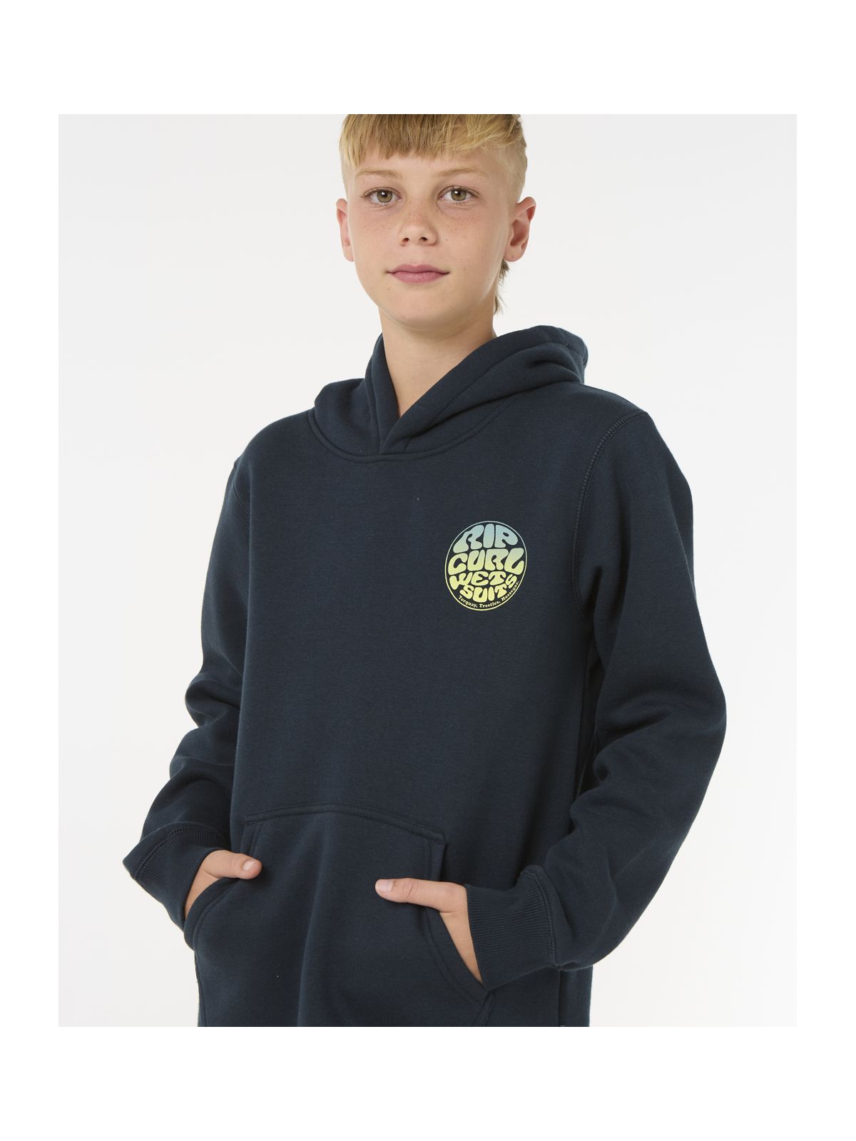 Bluza dziecięca RIP CURL Wetsuit Icon Hood-Kid granatowa