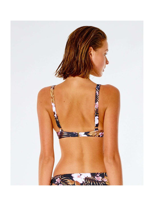 Góra bikini RIP CURL Playabella D-Dd Cup Top - czarny - Stroje kąpielowe - Adventure Sports

