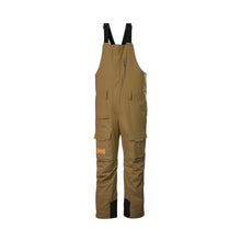 Spodnie narciarskie męskie HELLY HANSEN SOGN BIB CARGO PANT brązowe
