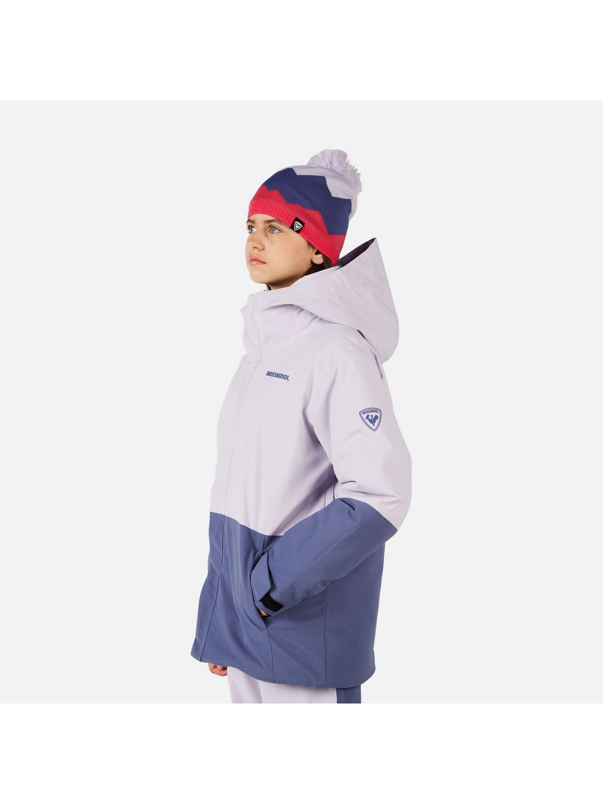 Kurtka narciarska dziecięca ROSSIGNOL Jr Outerlimits Insulated Jkt szara