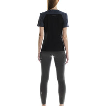 Koszulka damska do biegania On Performance-T granatowo czarny
