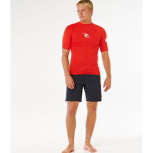 Lycra męska RIP CURL Waves Upf Perf S/S czerwona
