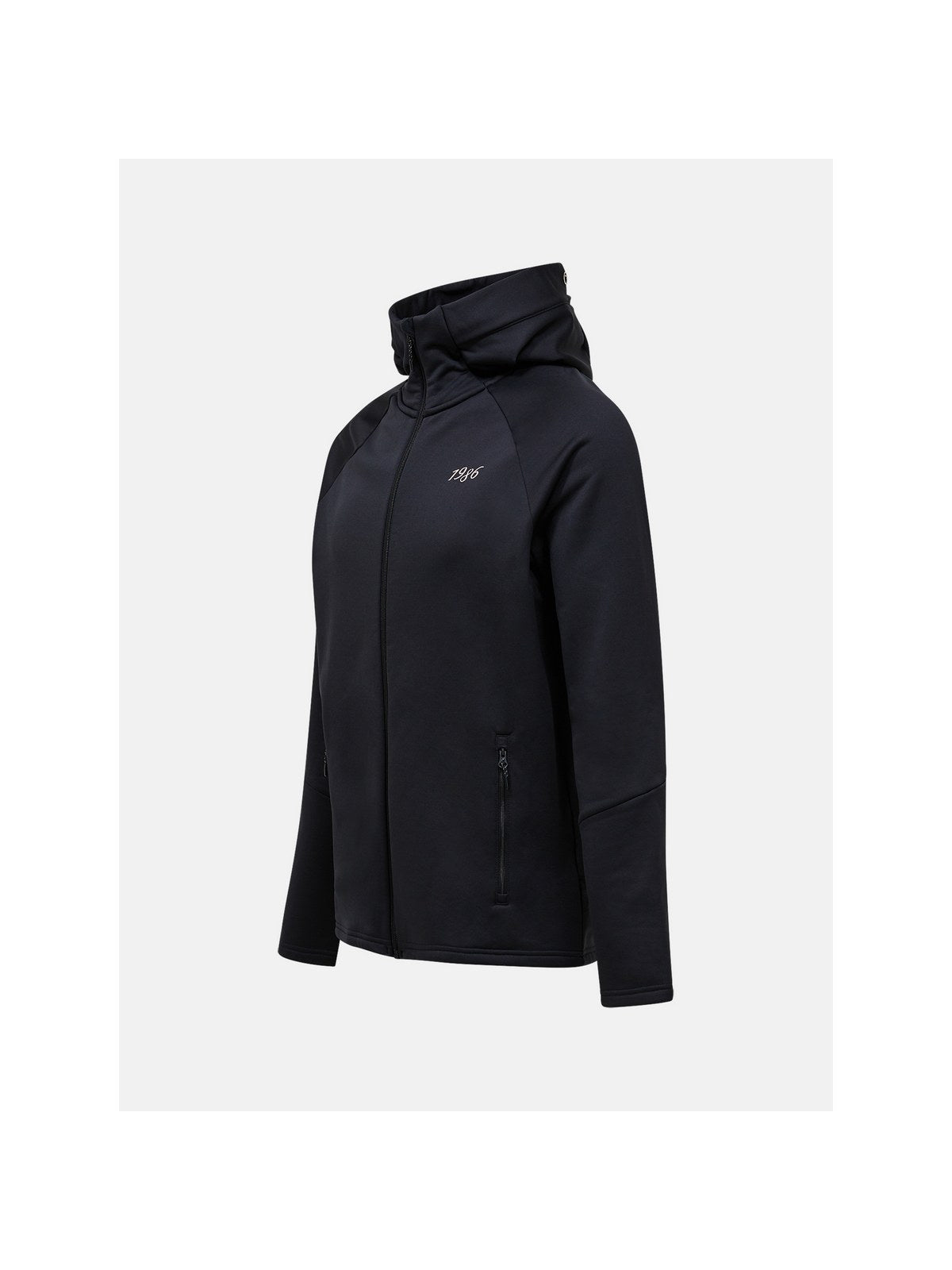 Bluza z kapturem męska PEAK PERFORMANCE 40Y Rider Zip Hood czarna