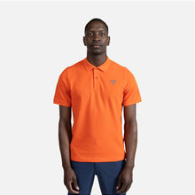 Męska koszulka polo ROSSIGNOL Traye Polo złoty - Koszulka - Adventure Sports
