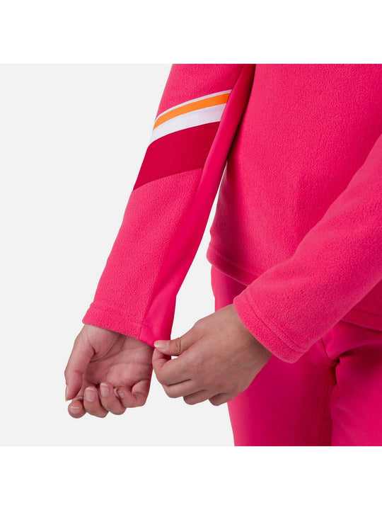 Bluza damska ROSSIGNOL W Strawpile Fleece Hz różowa
