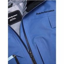 Kurtka narciarska męska PEAK PERFORMANCE Alpine GORE-TEX C-Knit 3L Shell Jacket niebieska
