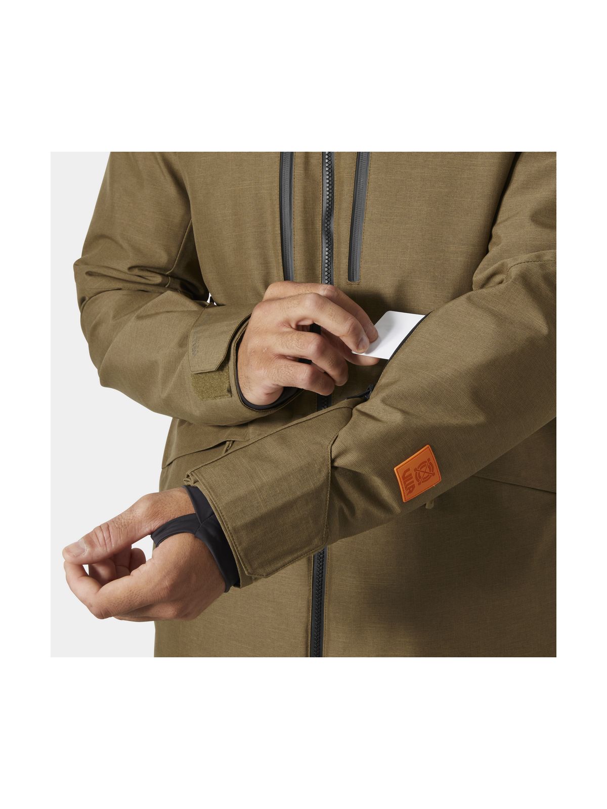 Kurtka narciarska męska HELLY HANSEN GARIBALDI 2.0 JACKET brązowa