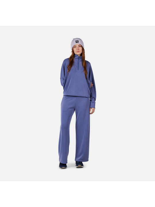 Bluza damska ROSSIGNOL W CHAVANETTE HZ SCUBA FLEECE niebieska
