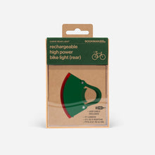 Lampka rowerowa BOOKMAN Curve Rear Light 37lm zielony
