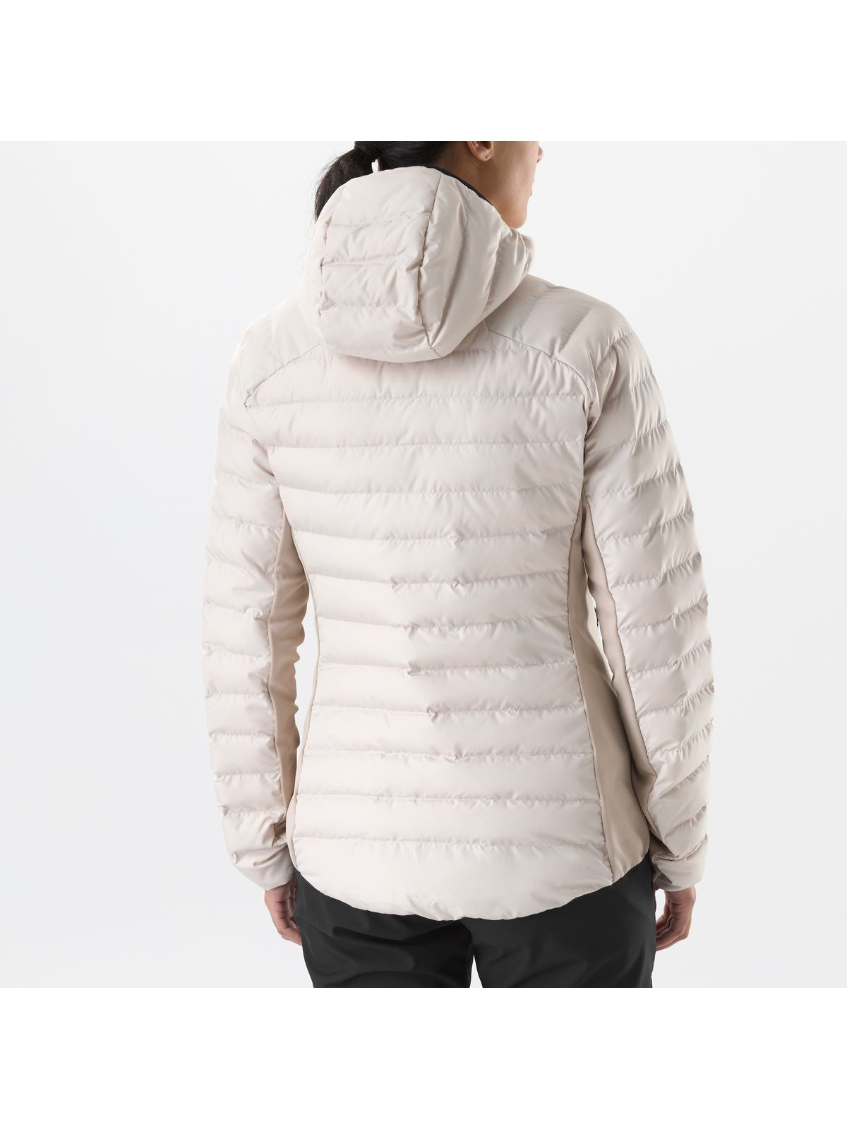 Kurtka damska MILLET W Fitz Roy Warm Hoodie W beżowa