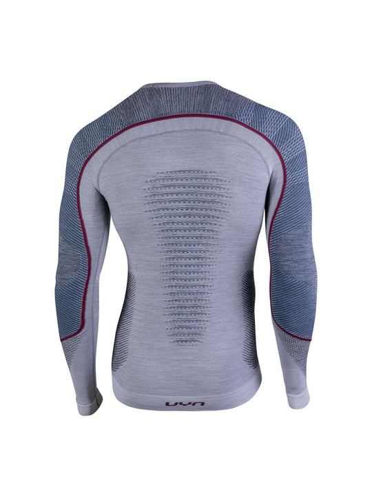 Koszulka UYN Ambityon Uw Shirt Lg Sl. Melange biały
