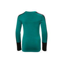 Bielizna dziecięca HELLY HANSEN Jr Lifa Merino Midweight Set kolor zielony
