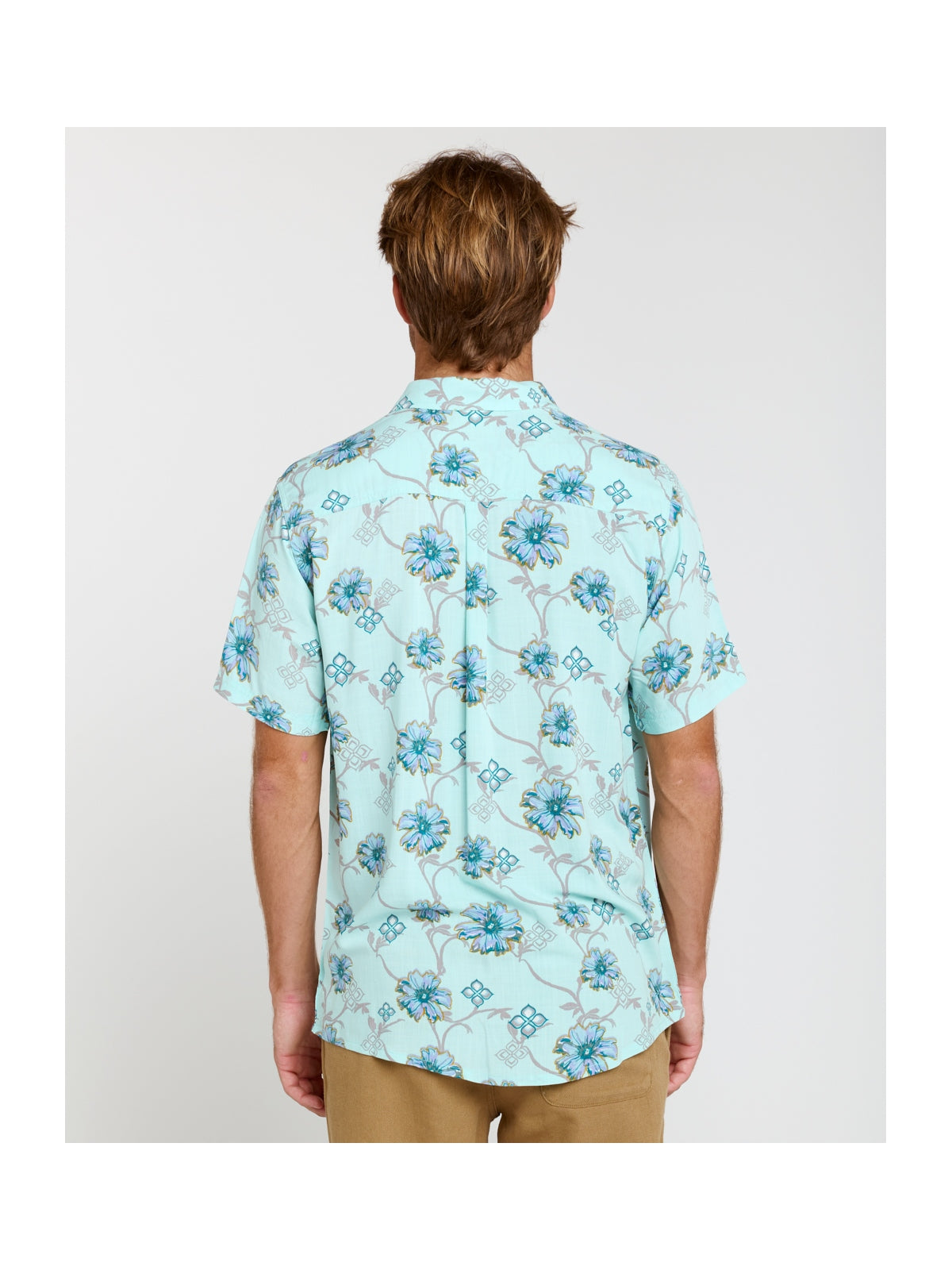 Koszula RIP CURL Surf Revival S/S Shirt turkusowy