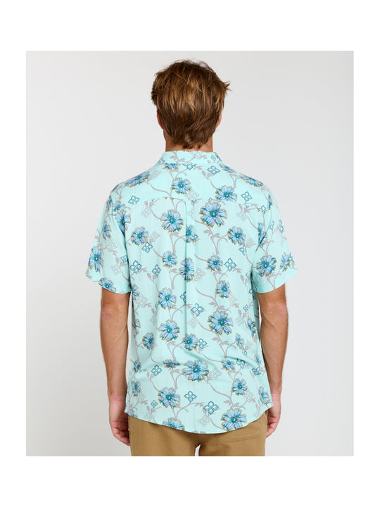Koszula RIP CURL Surf Revival S/S Shirt turkusowy
