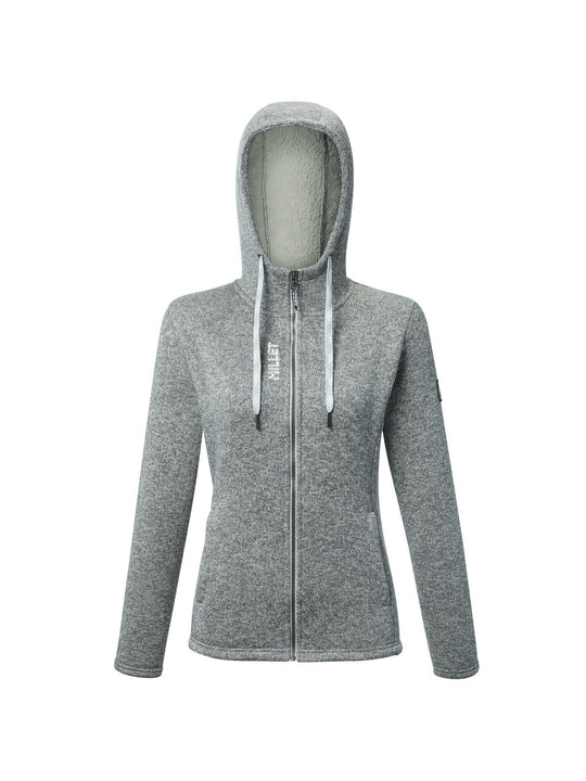 Bluza damska MILLET W Chamonix Knitwarm Hoodie W szara
