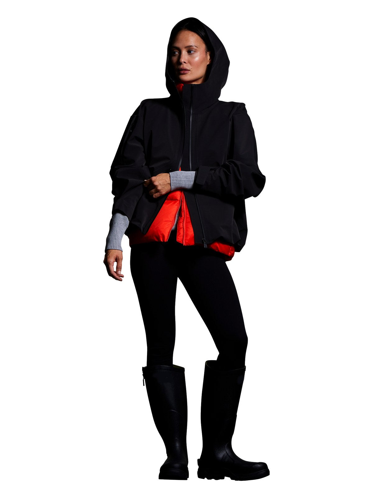 Kurtka damska SAIL RACING W Hydra Hood Jacket czarna